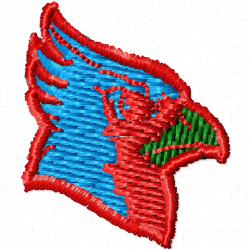 Eagle And Falcon Embroidery Design 4 Eagle And Falcon Embroidery Design 4